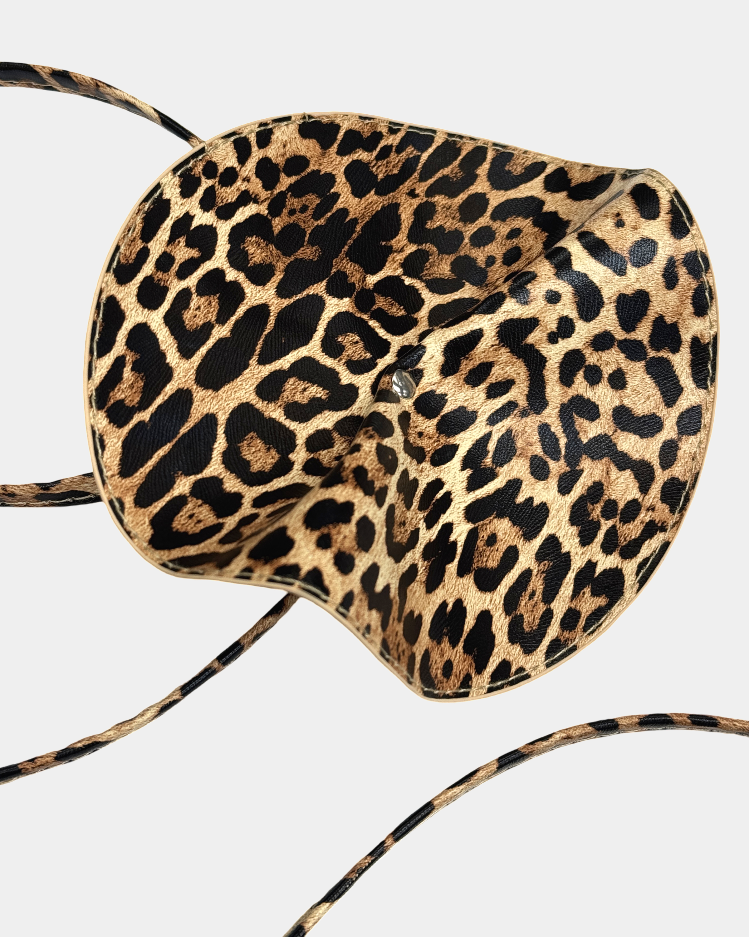 Cheetah Orchid Wrap Necklace