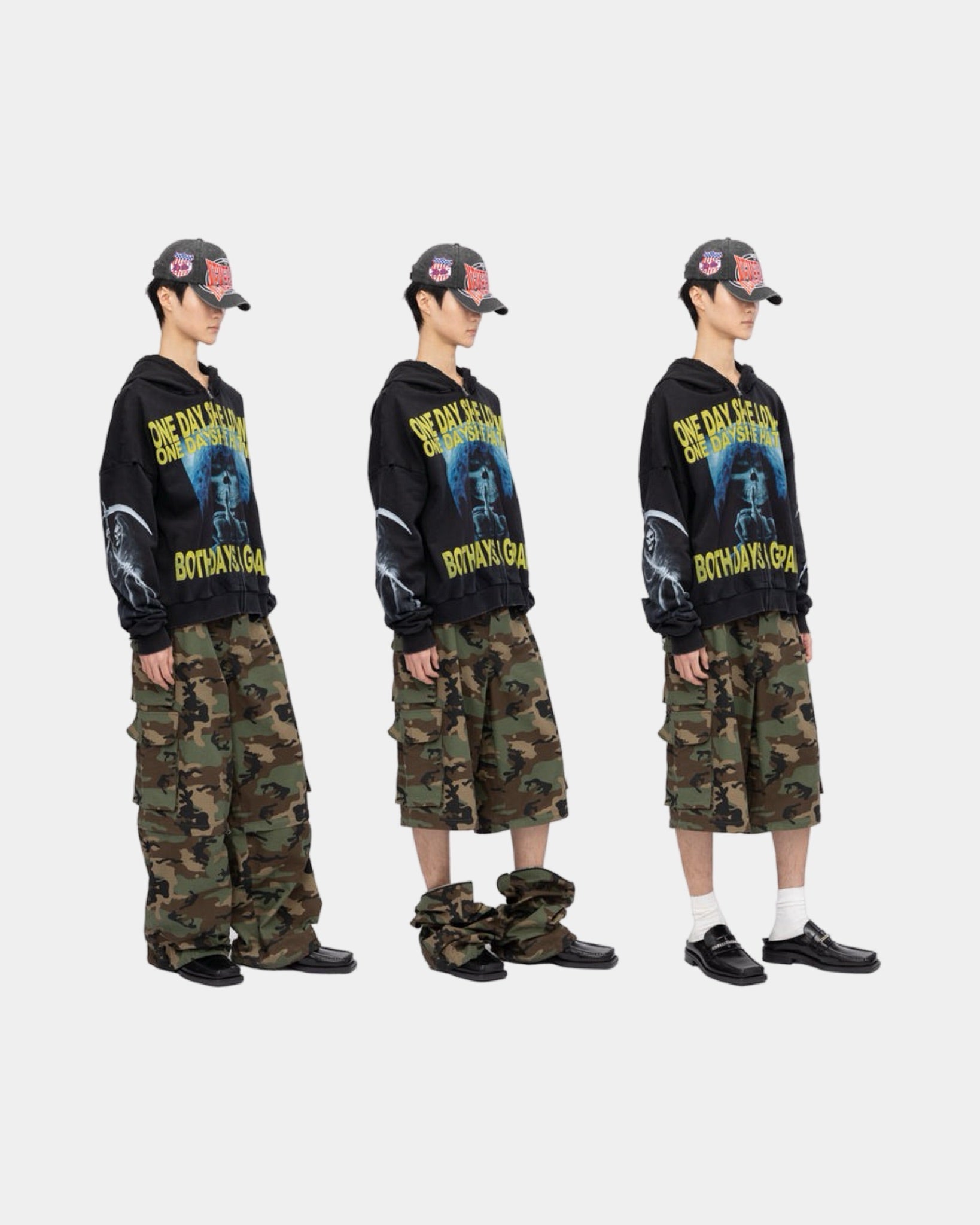 CAMO HYBRID CARGO PANT