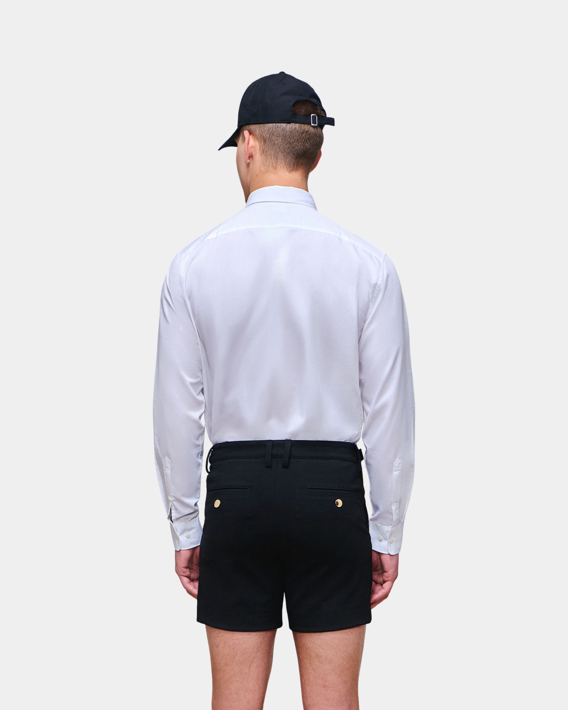 Asher Black Ponte Short