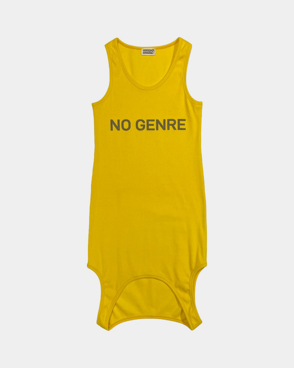 Yellow No Genre Up Down One-piece Top