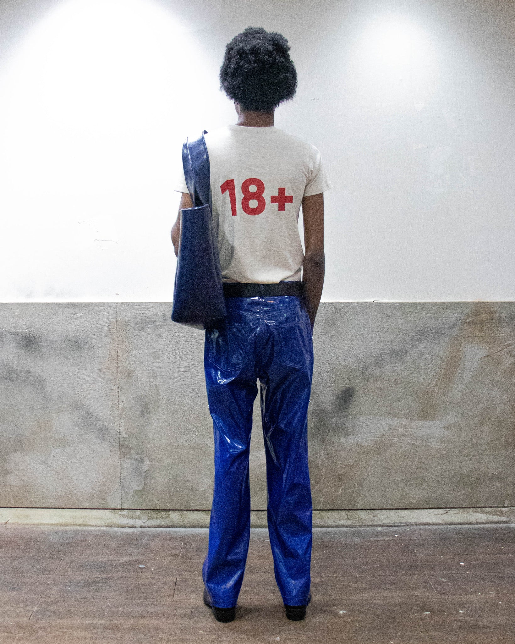 Sad Zip Latex Pants