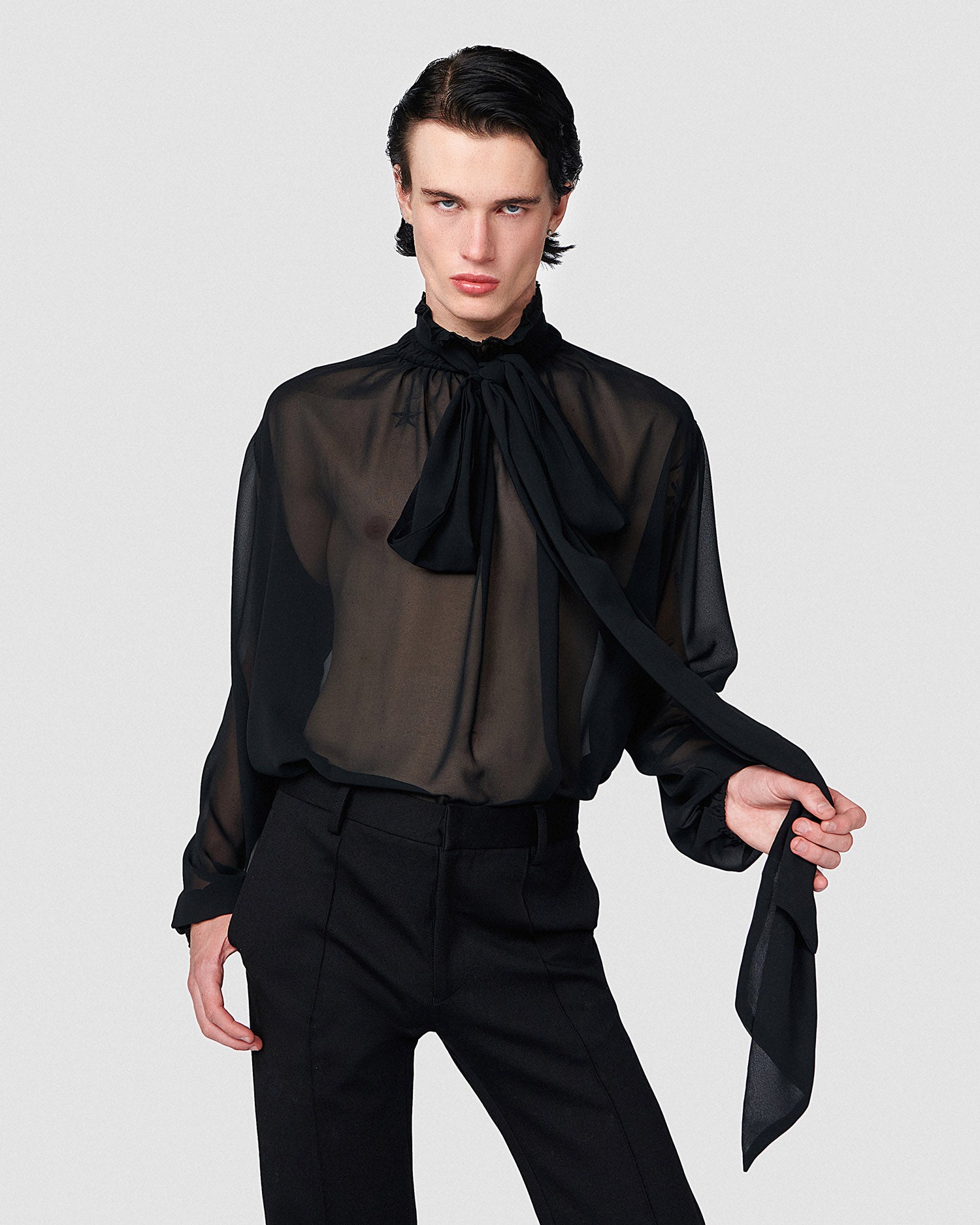 Lexington Chiffon Bow Top