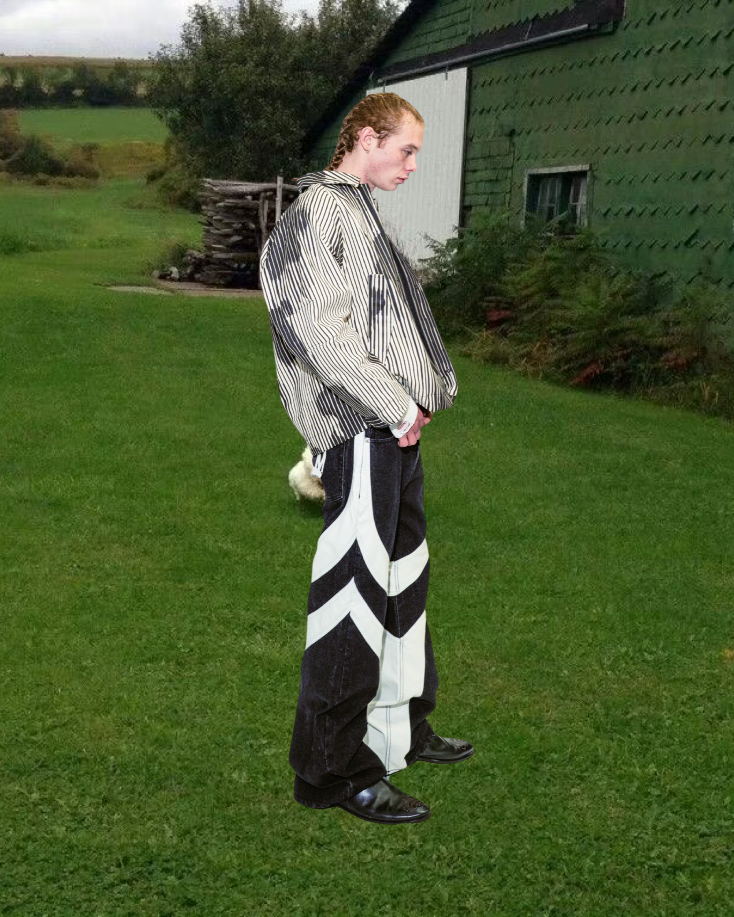 B&W Striped Jacket