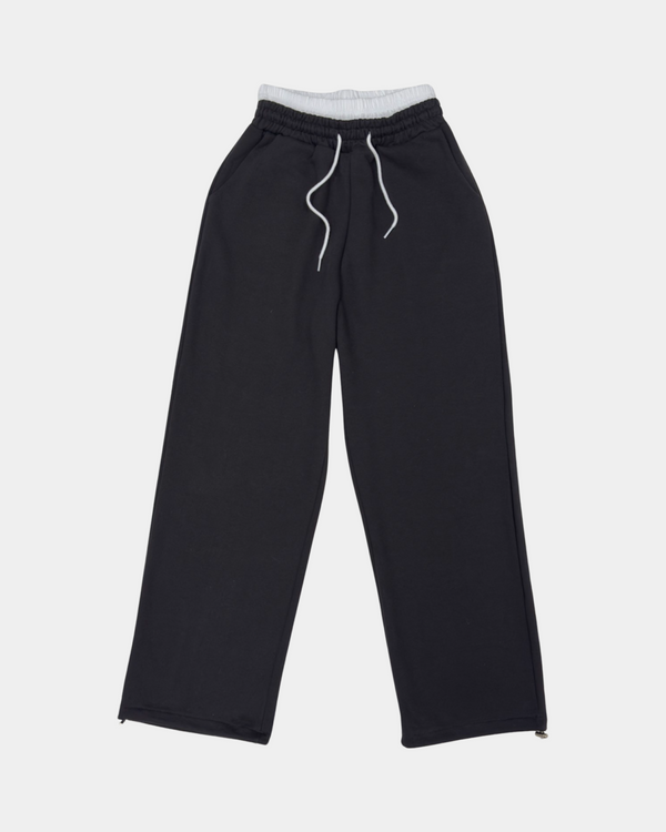 Double Layered Drawstring Sweatpants