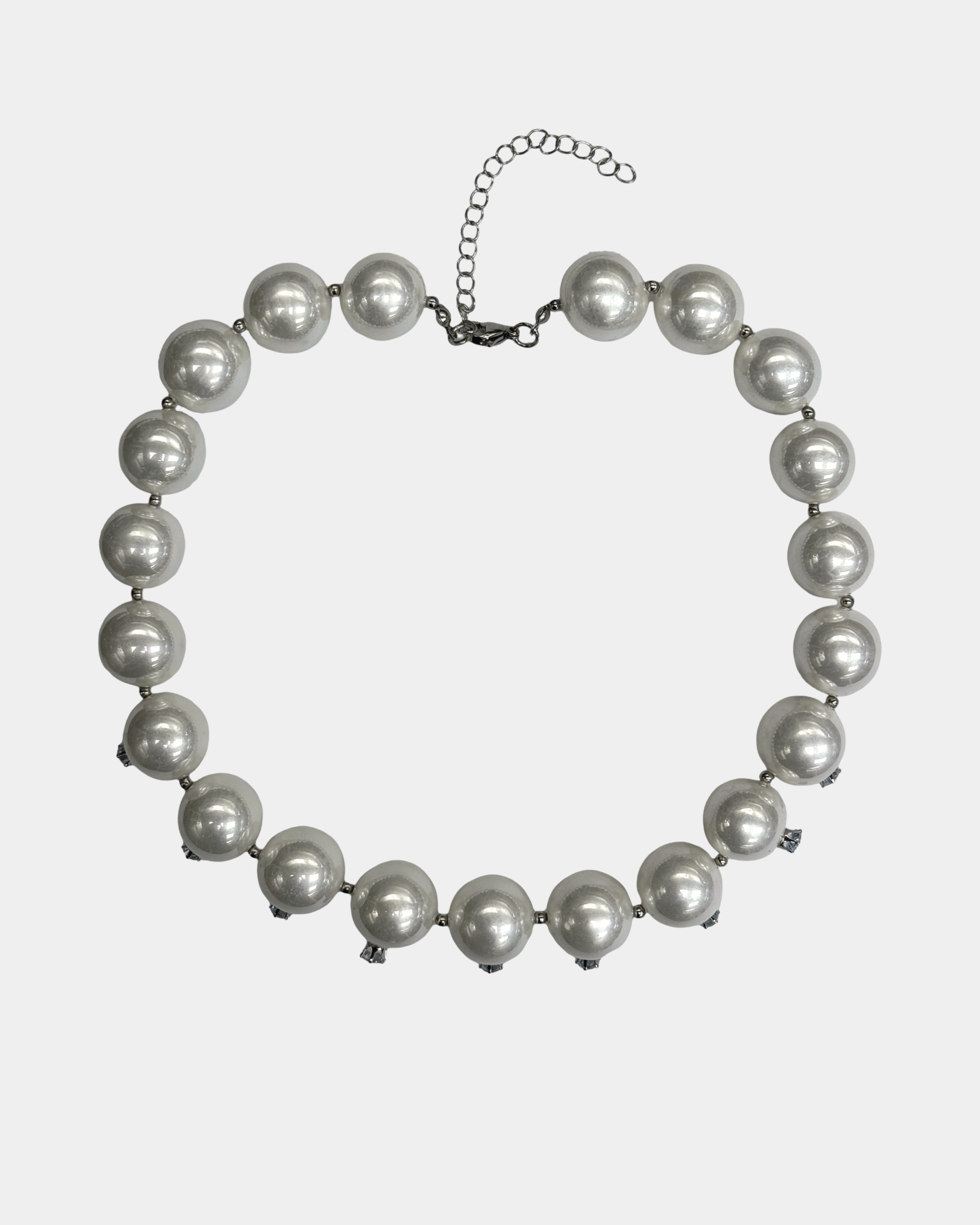 Pearl Diamond Necklace