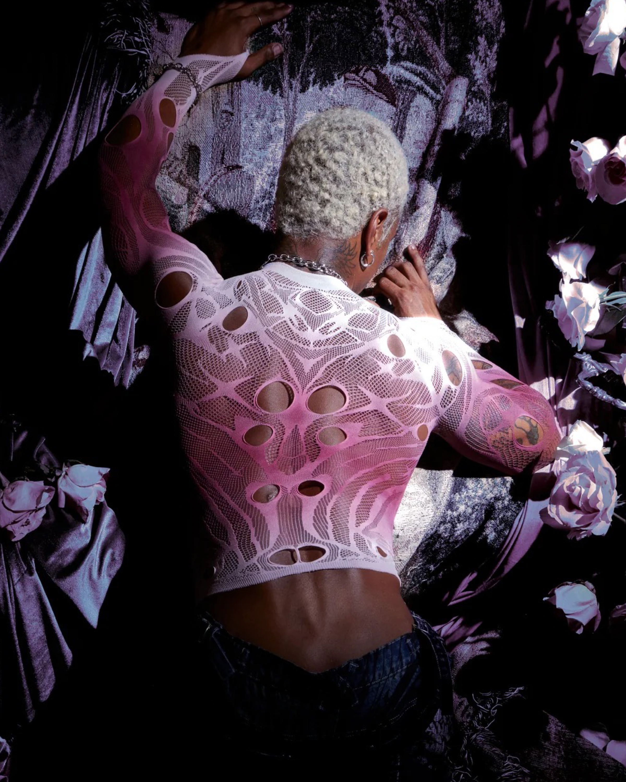 ANGEL LONG SLEEVE TEE ORCHID