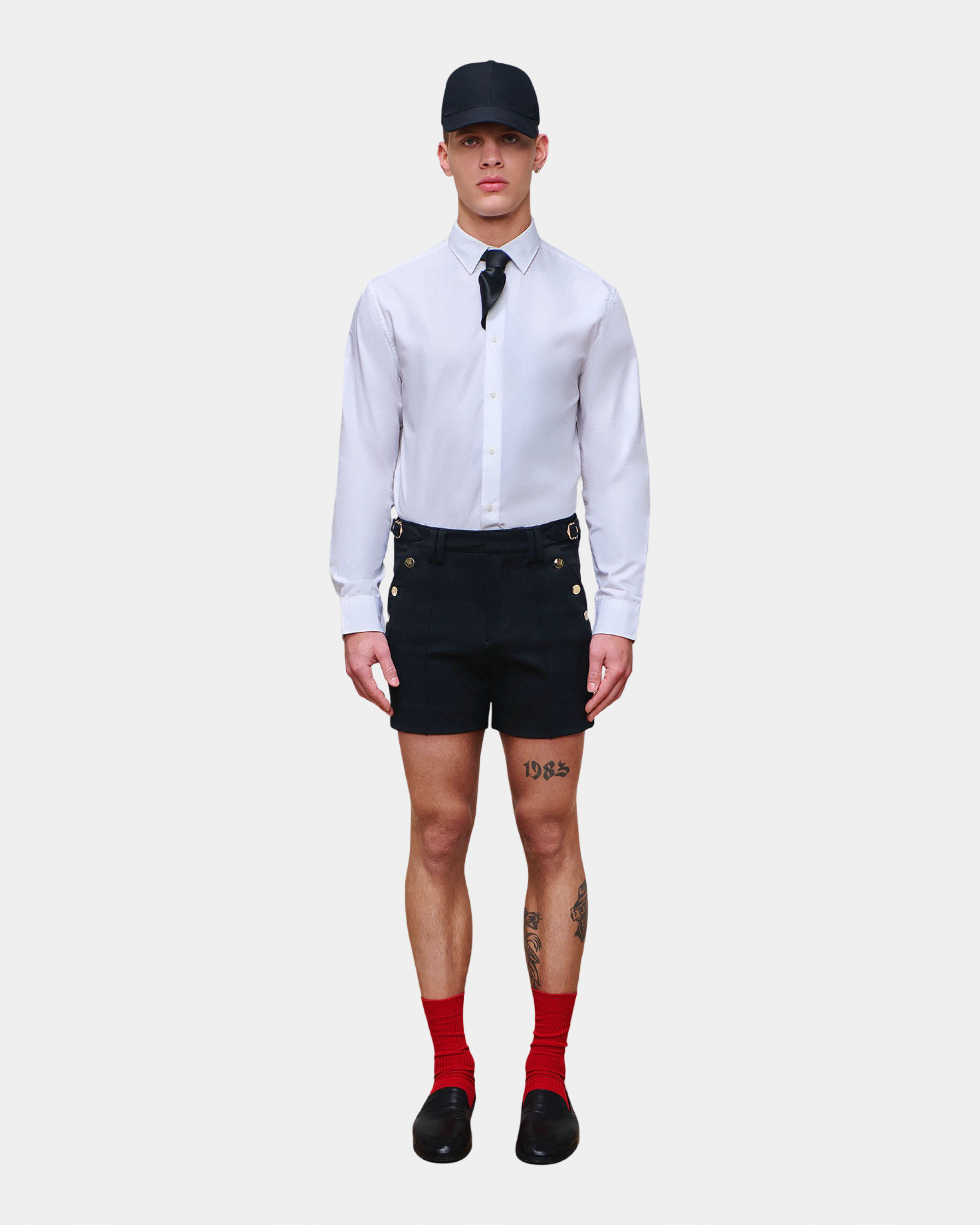 Asher Black Ponte Short