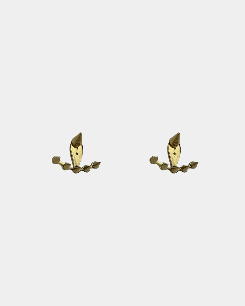 Golden Anchor Earrings