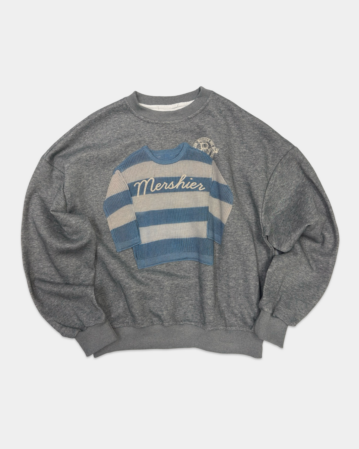 Baby Blue Mini Sweater Crewneck