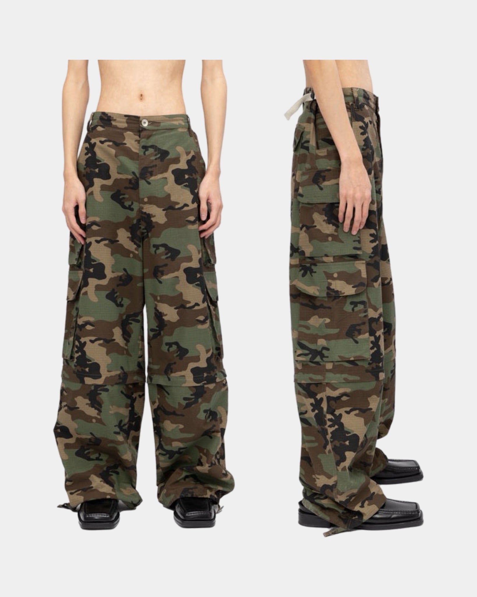 CAMO HYBRID CARGO PANT