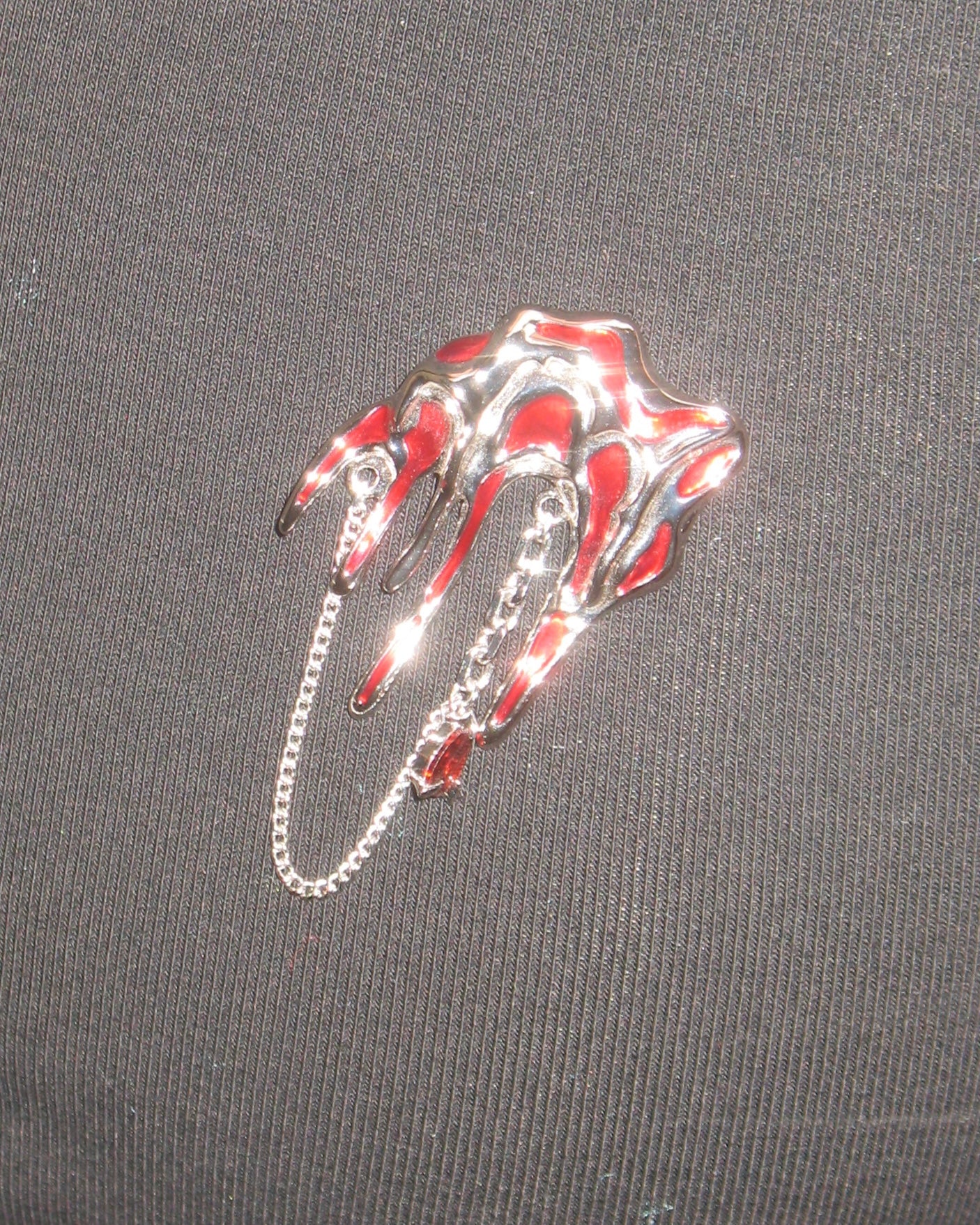 Bleeding Ruby Pin