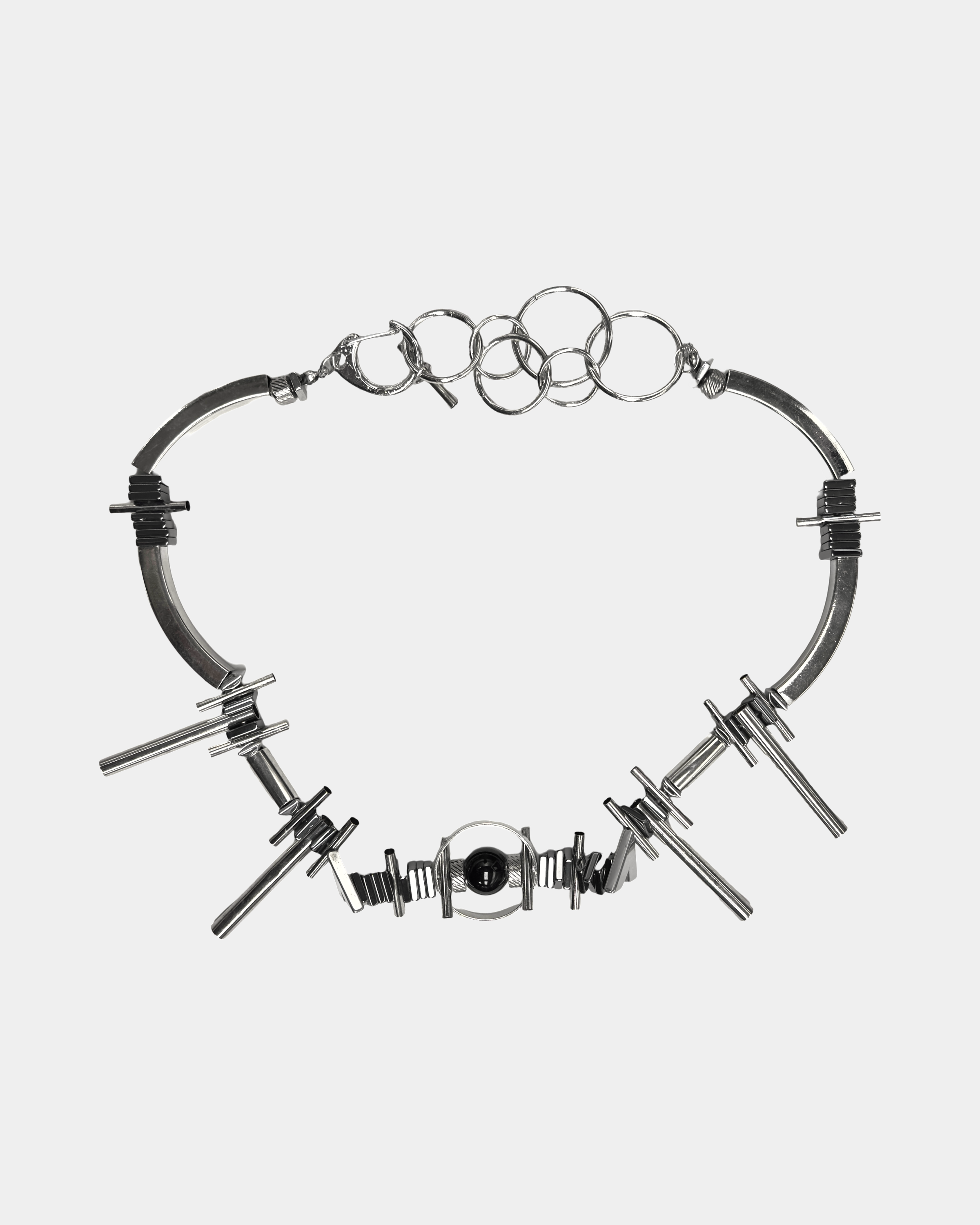 Industrial Orbit Necklace