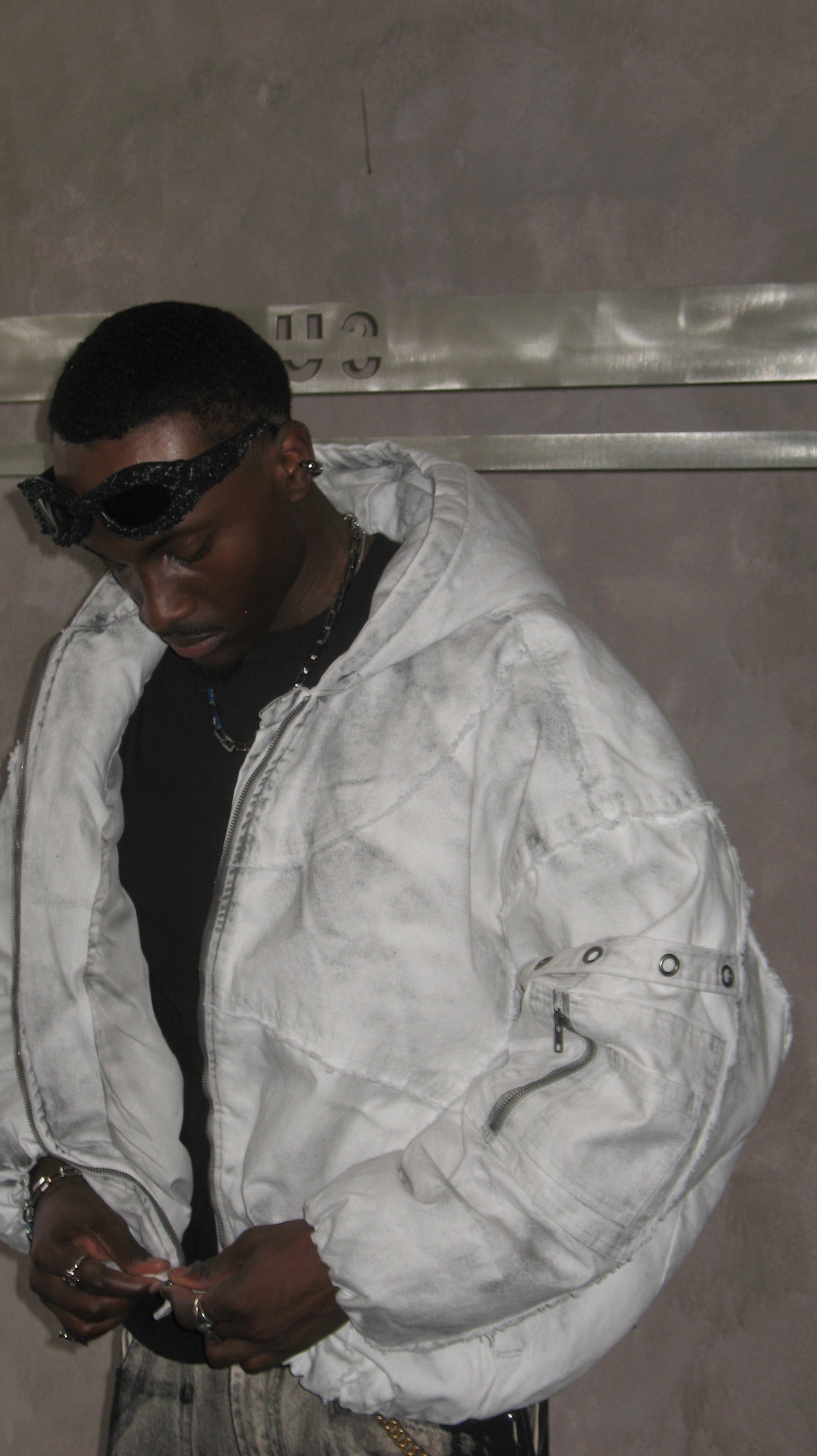 Deconstructed Ash Insulated Jacket