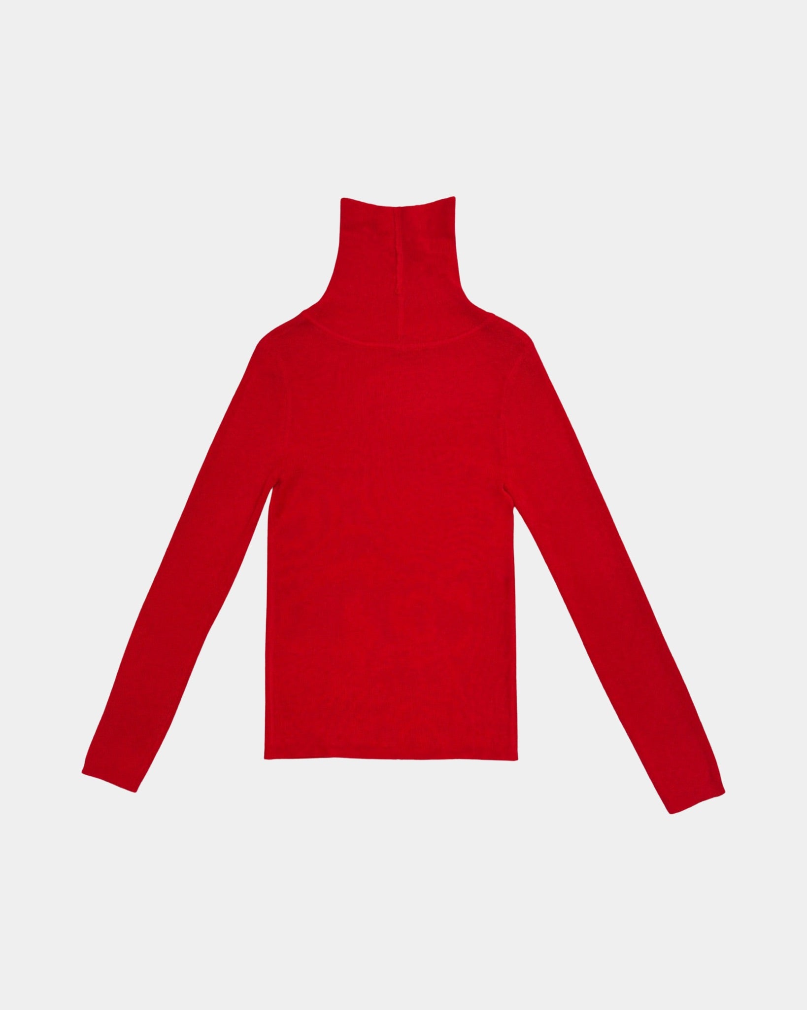 Nonattachment Red Turtleneck Long Sleeve