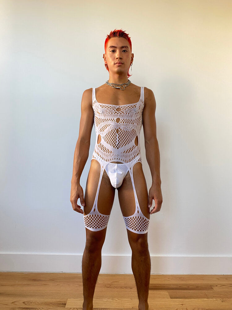 White Neo Bodysuit