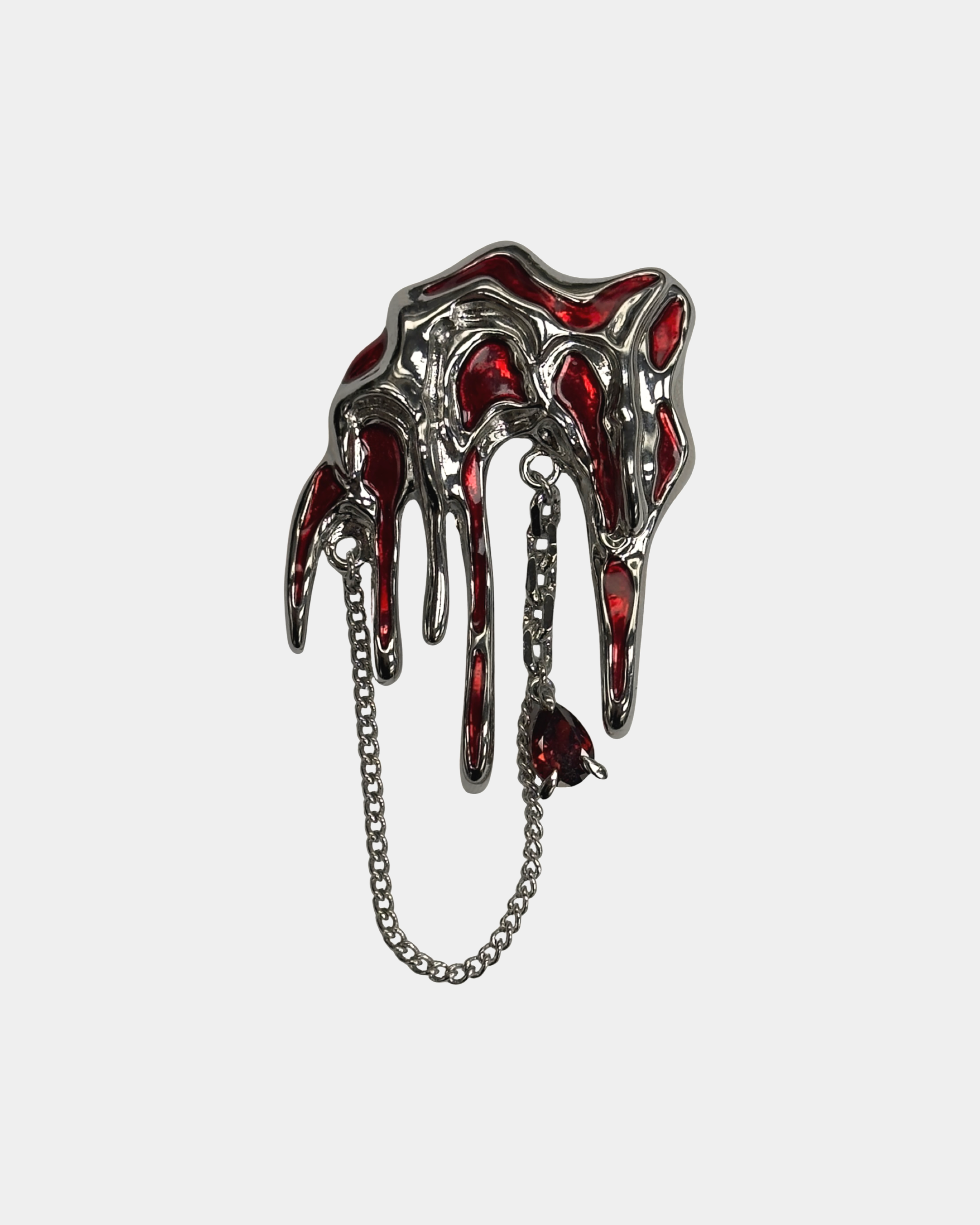 Bleeding Ruby Pin