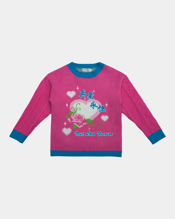 Butterfly Princess Hudiegongzhu Sweater True Love Sweater