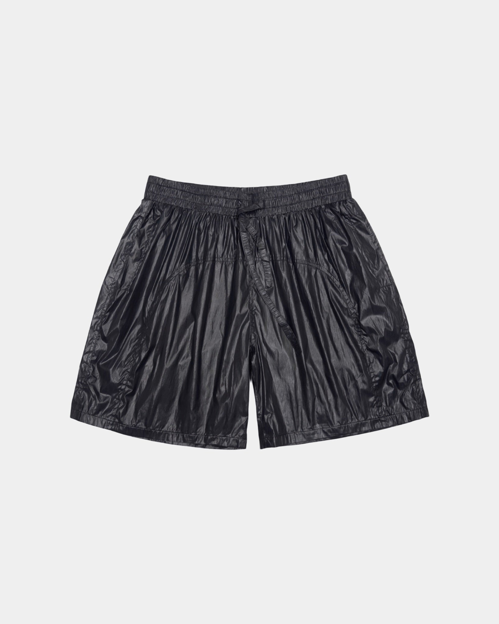 Black Shiny Shorts