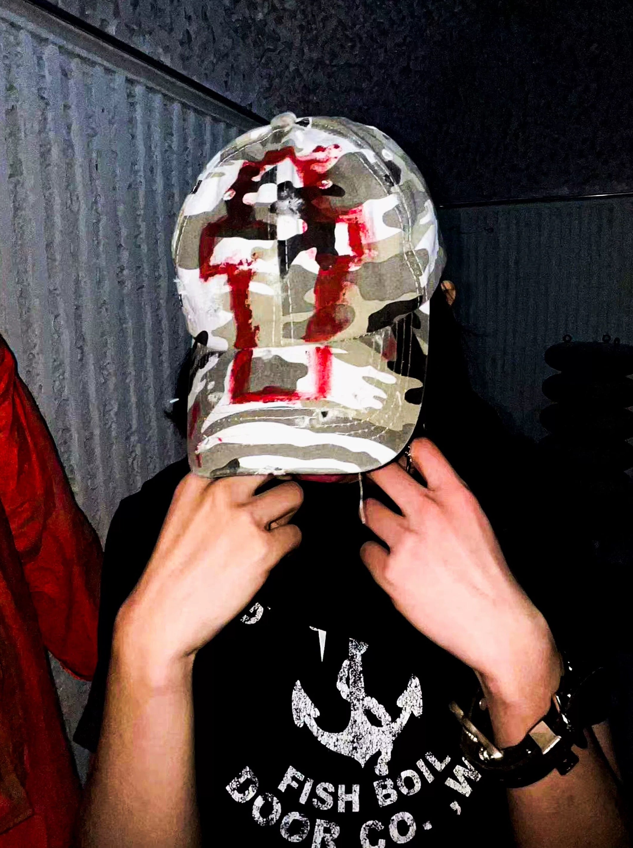 Bloody Cross Riot Remake Cap - Inverted