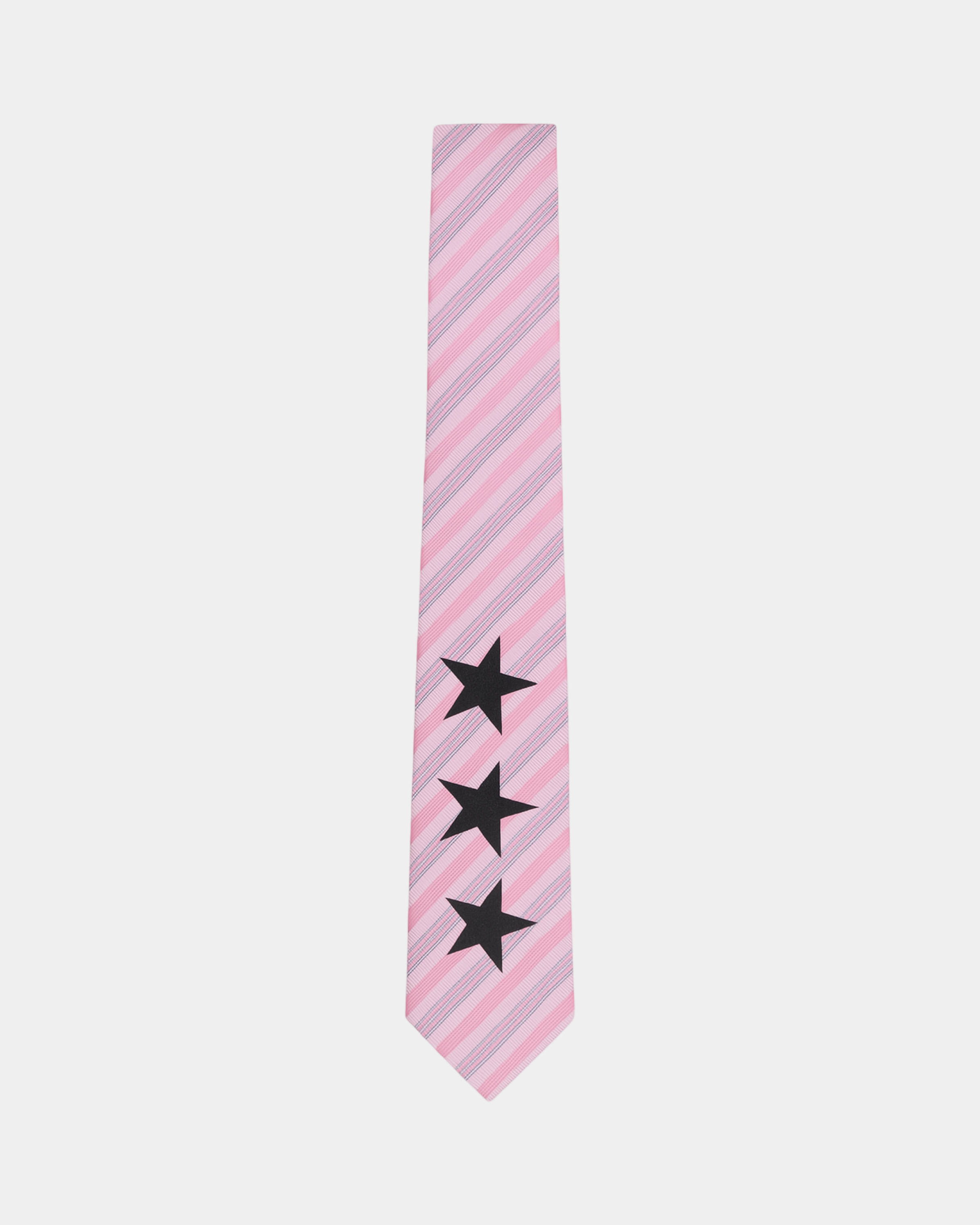 Pink Sigil Stars Tie