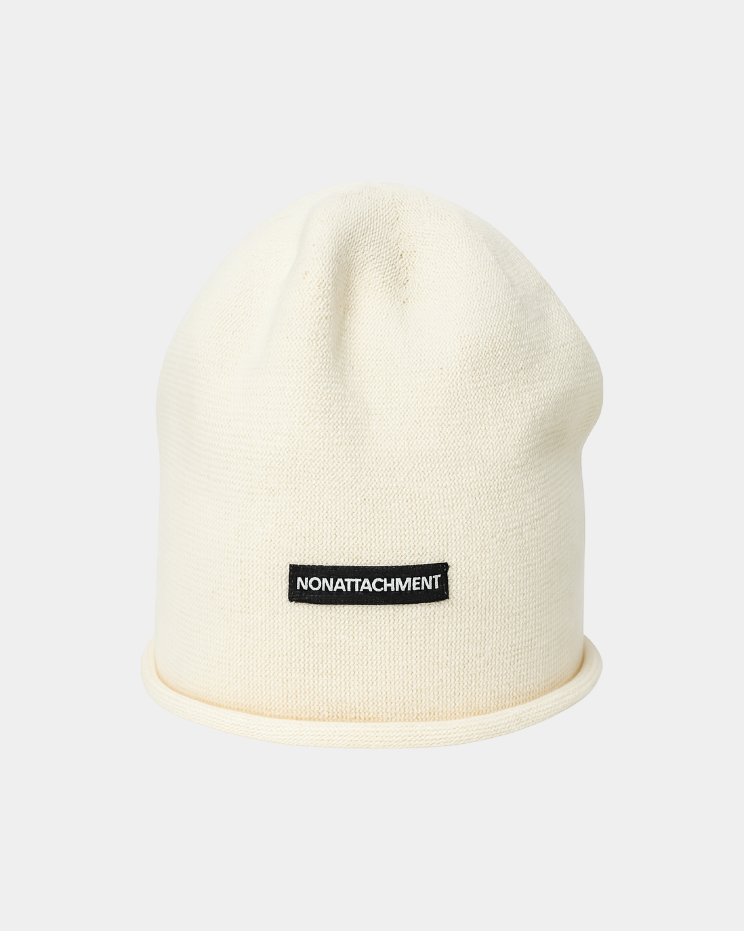 Cream Slouchy Beanie