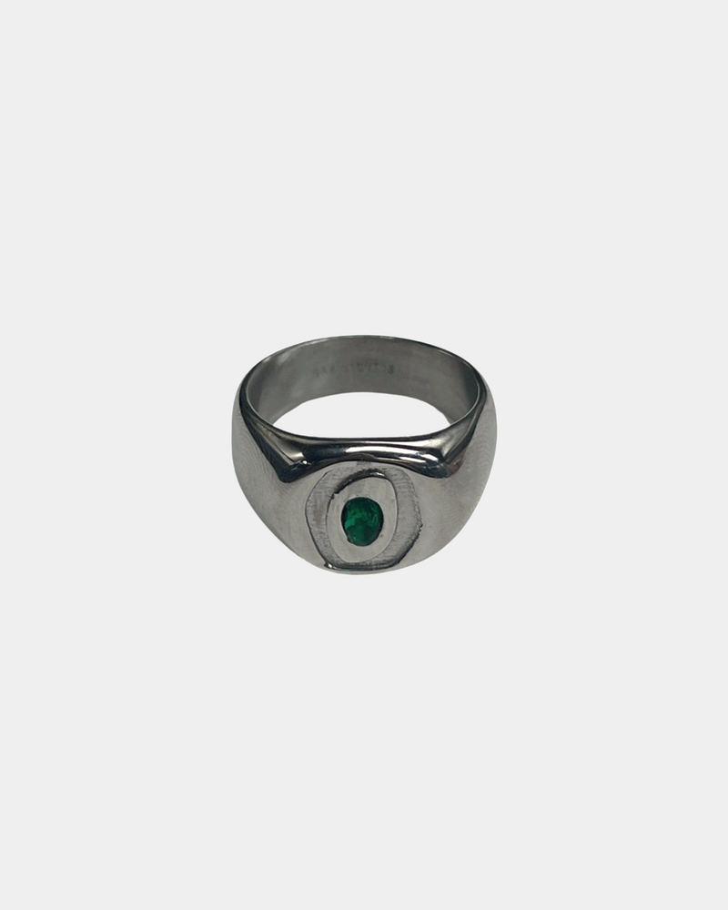 Green Mined Ring