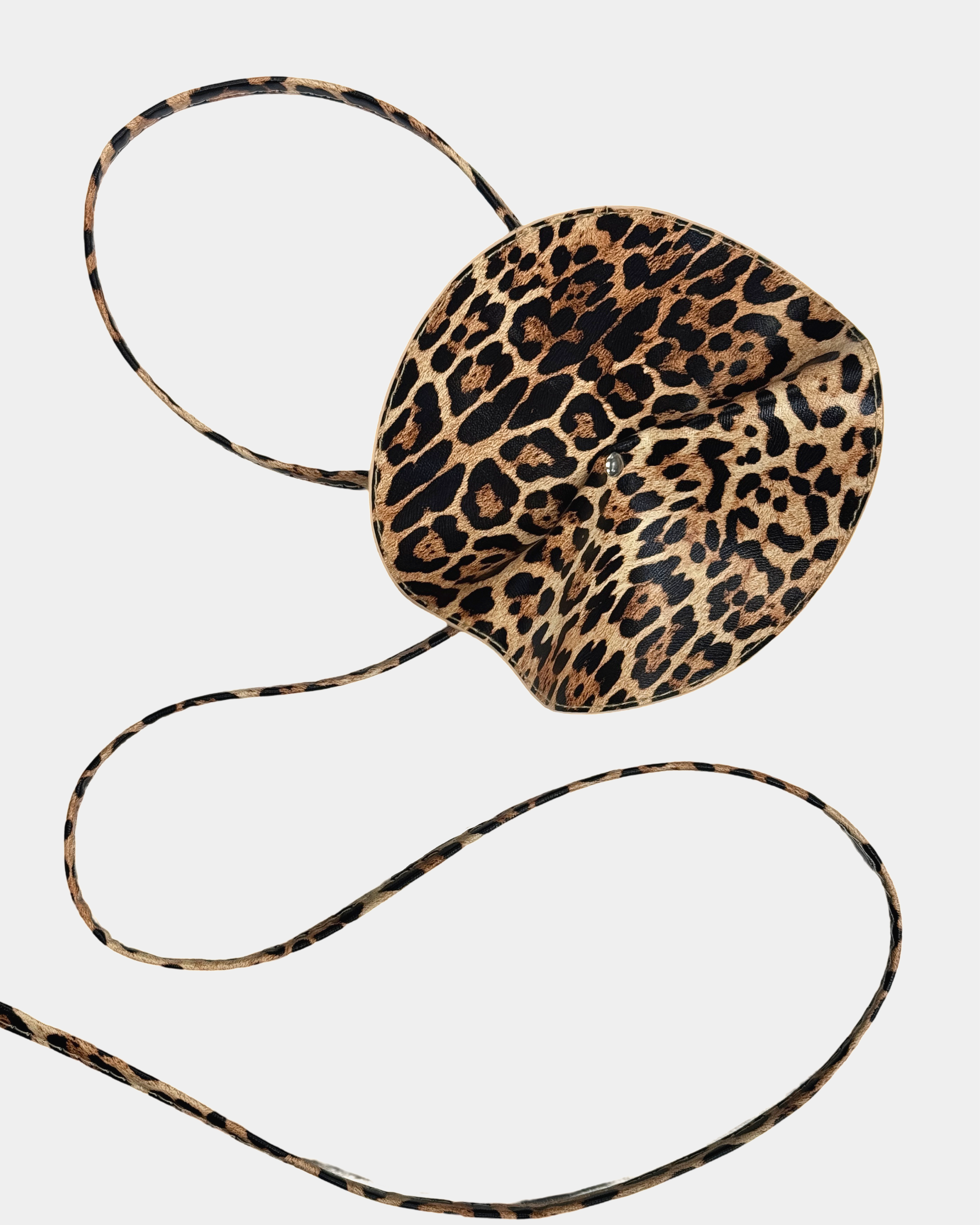 Cheetah Orchid Wrap Necklace