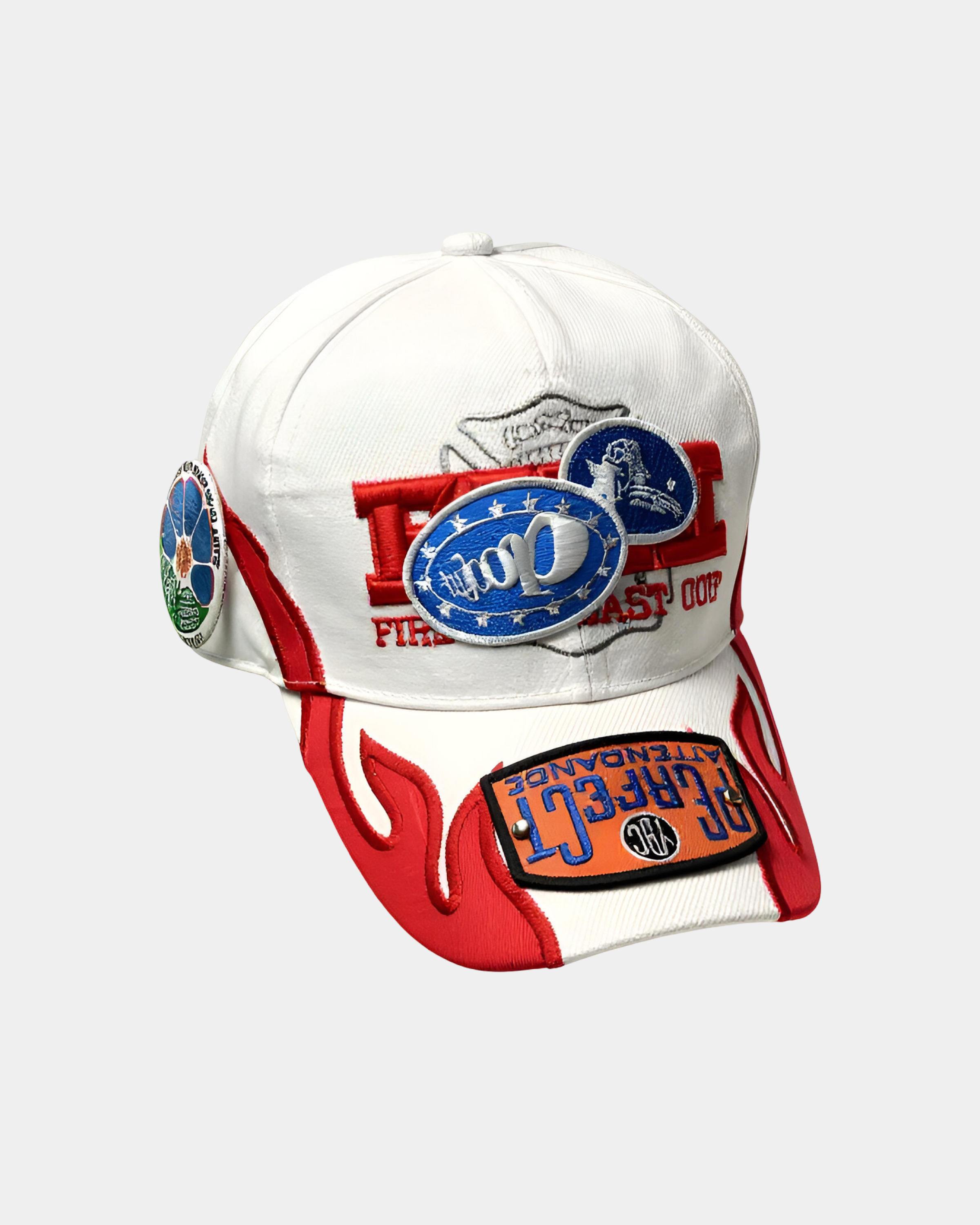 Bone Sticker Logo Cap with Pin