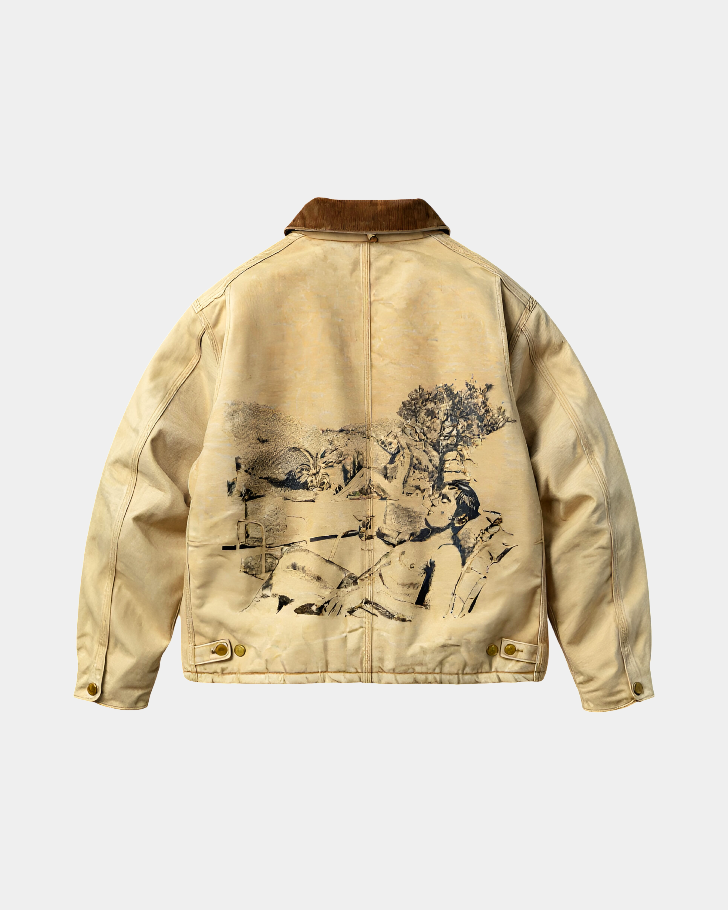 Carhartt Arctic Remake Quilt-Lined Sand Jacket