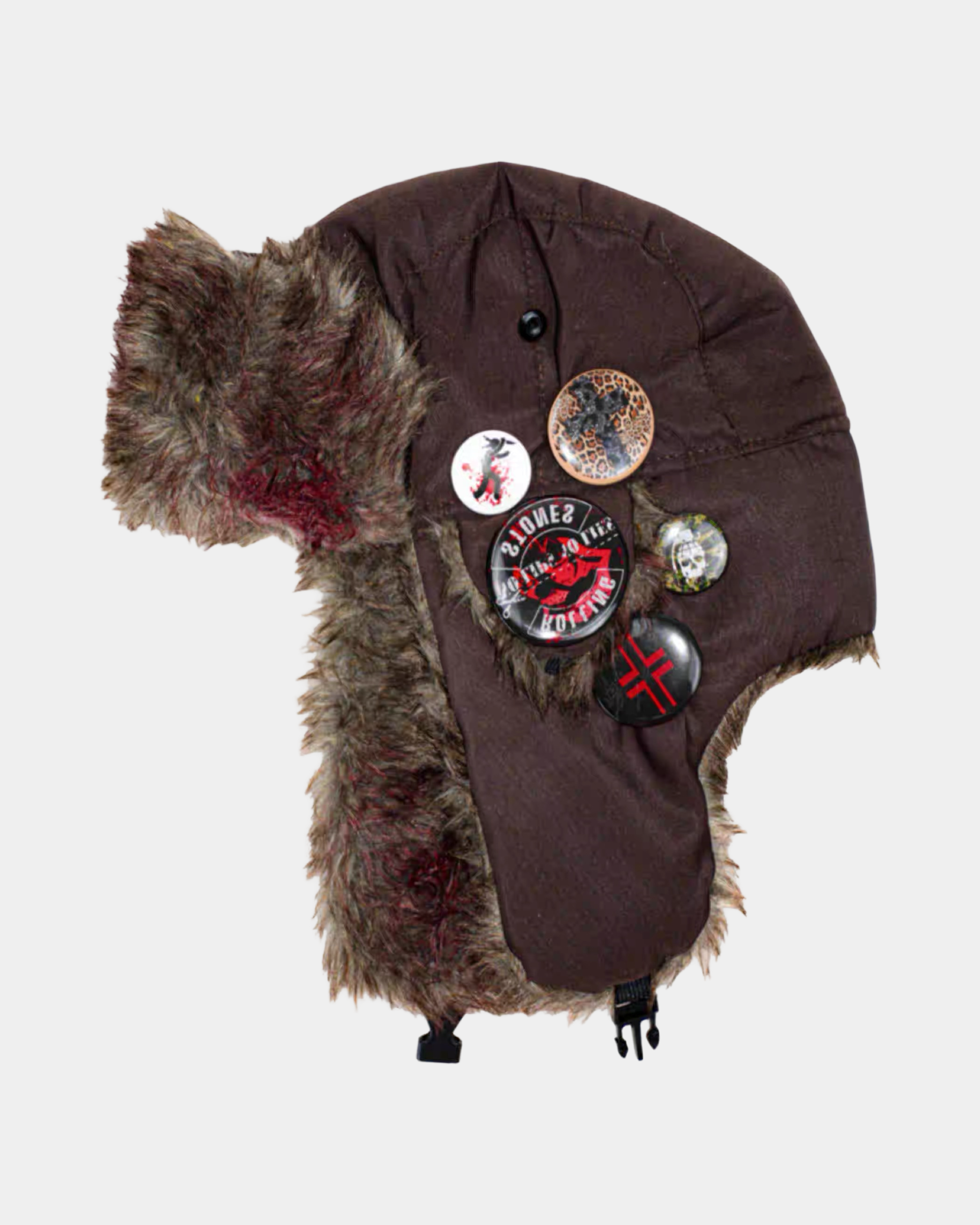 Crimson Timber Spirit Bomber Hat