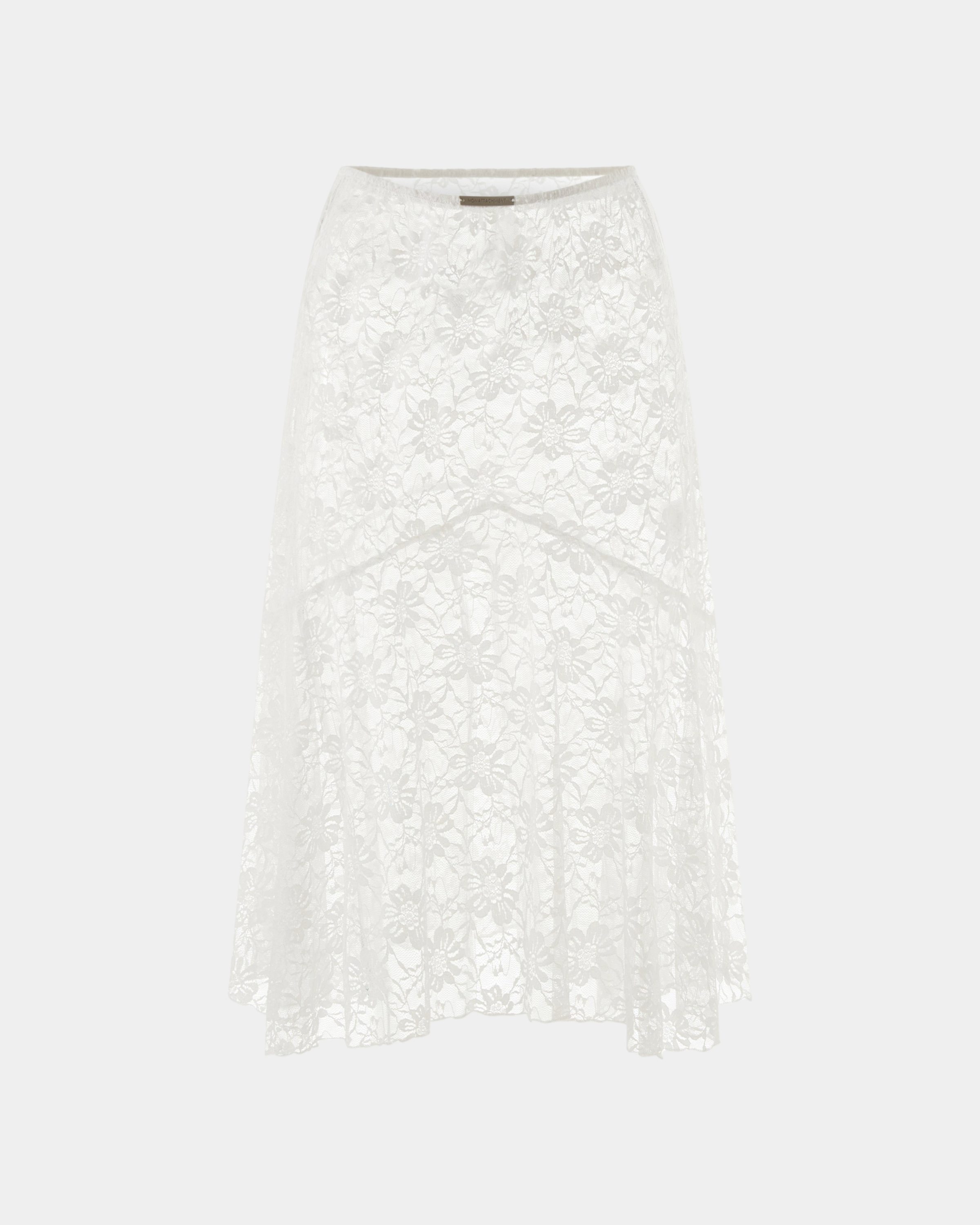 White Lace Cover Dress