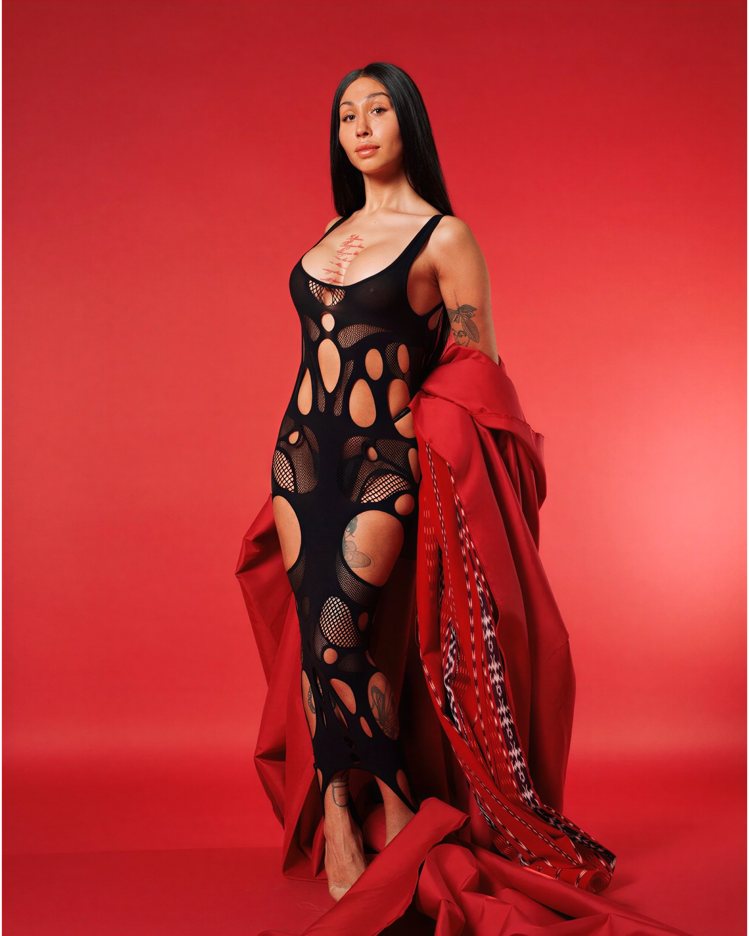 Black Extinction Gown
