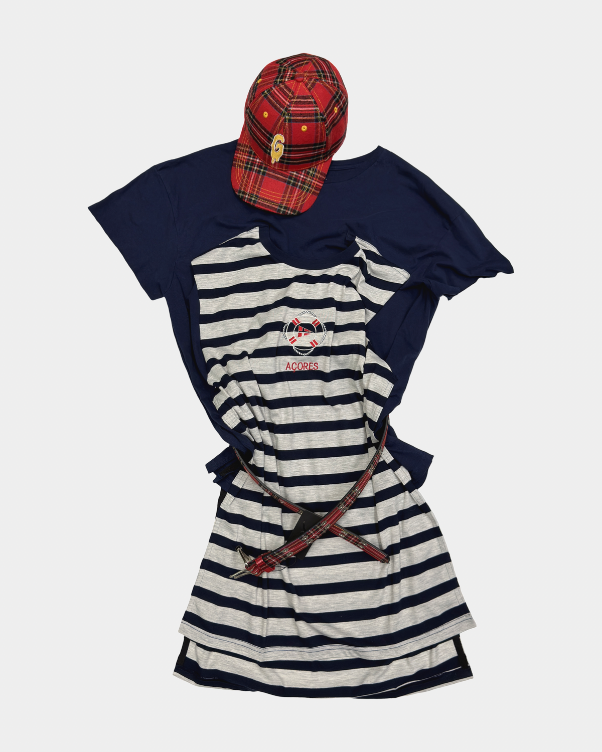 Oversize Navy Tee