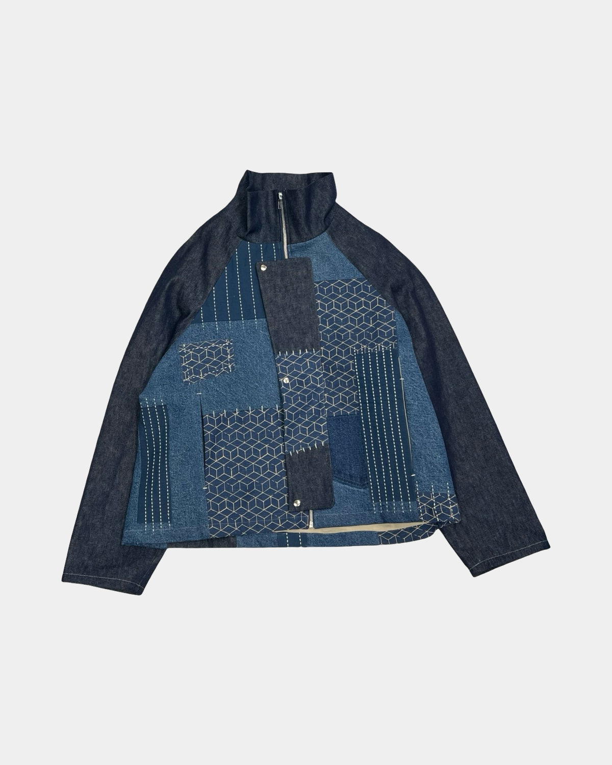 Patchwork Workwear Jacket 01