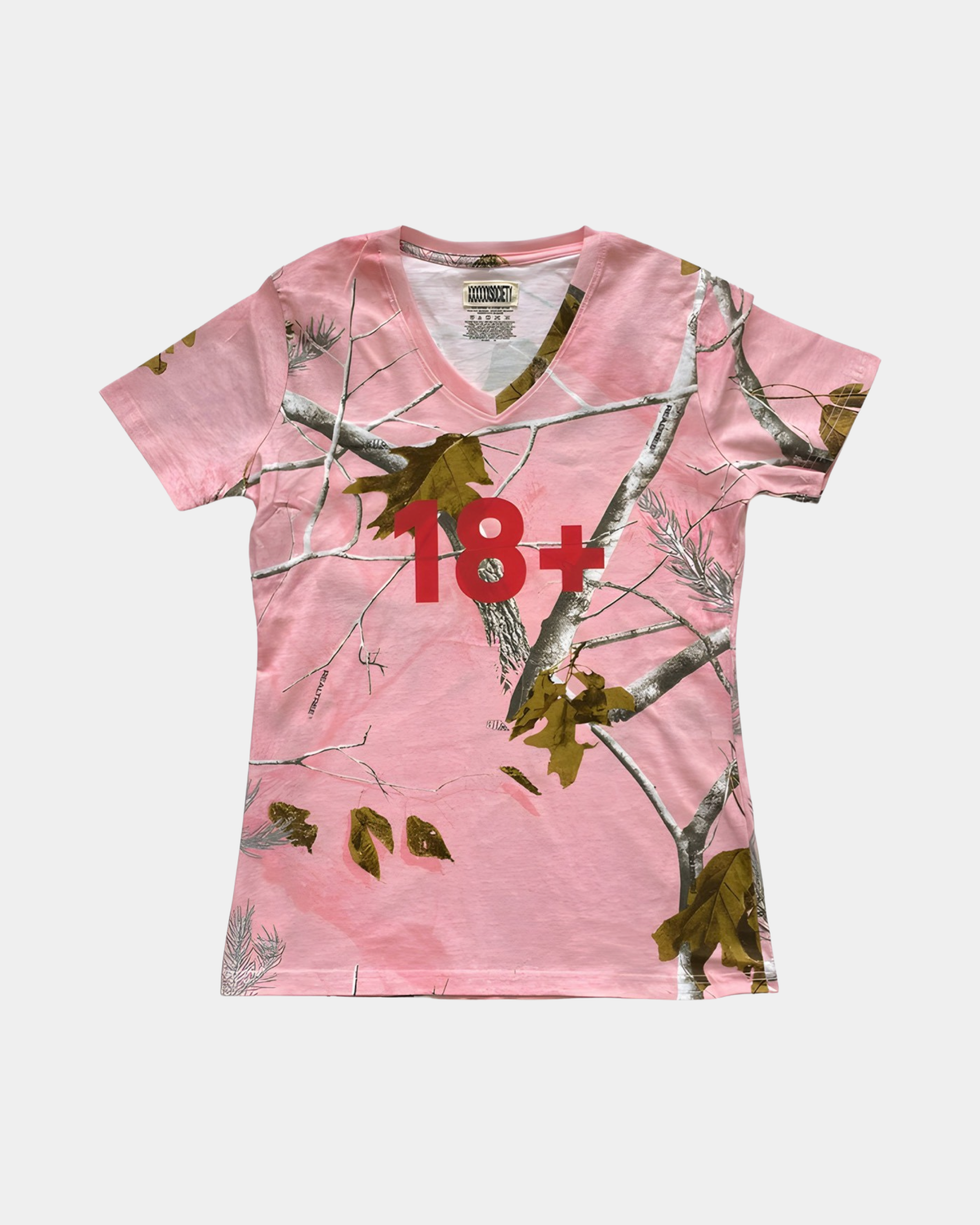 18+ Cross Fake Tree Tee