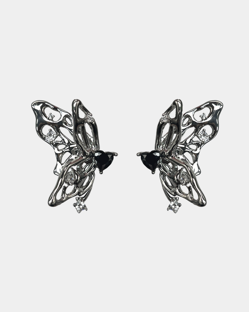 Wired Butterfly Earrings