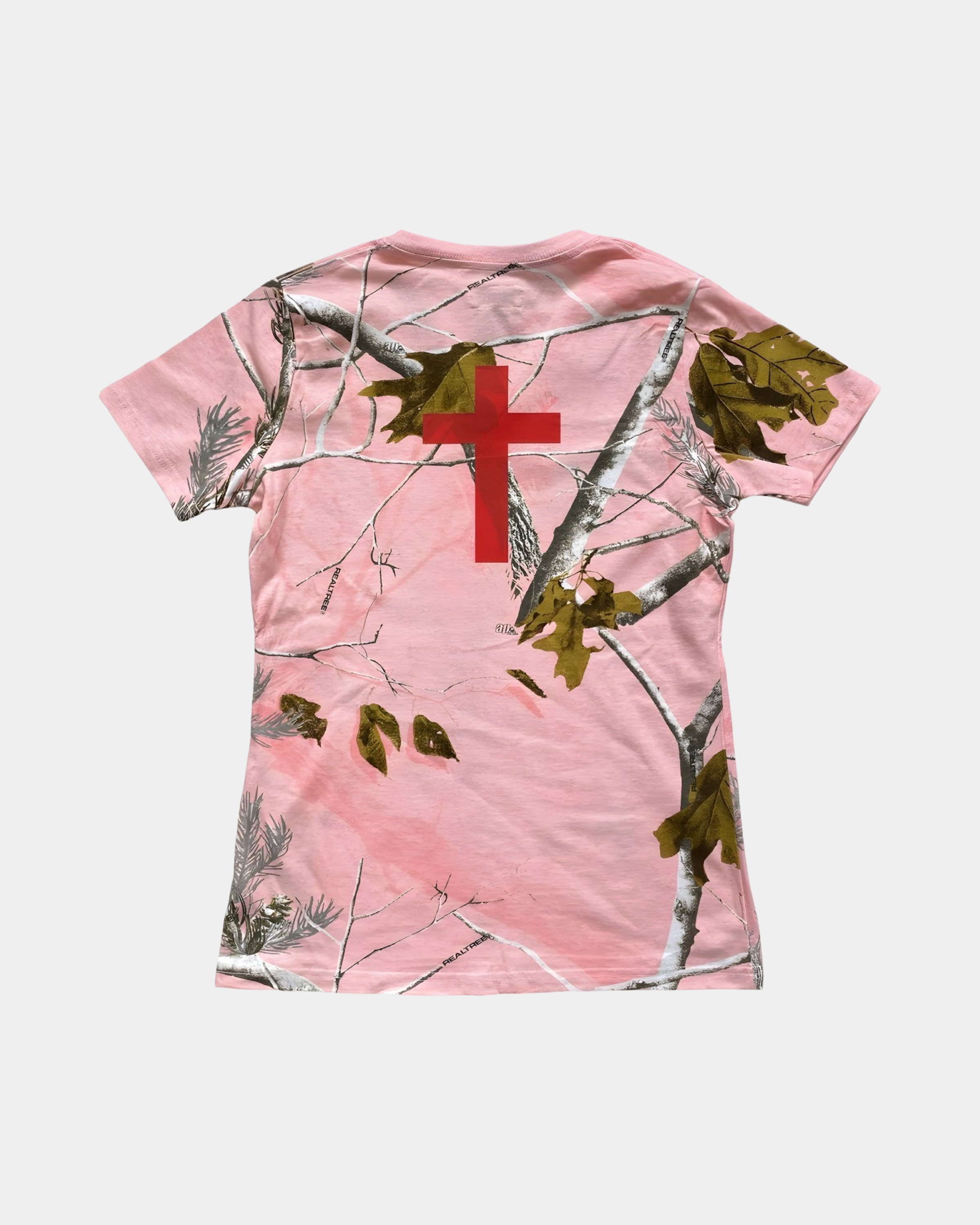 18+ Cross Fake Tree Tee