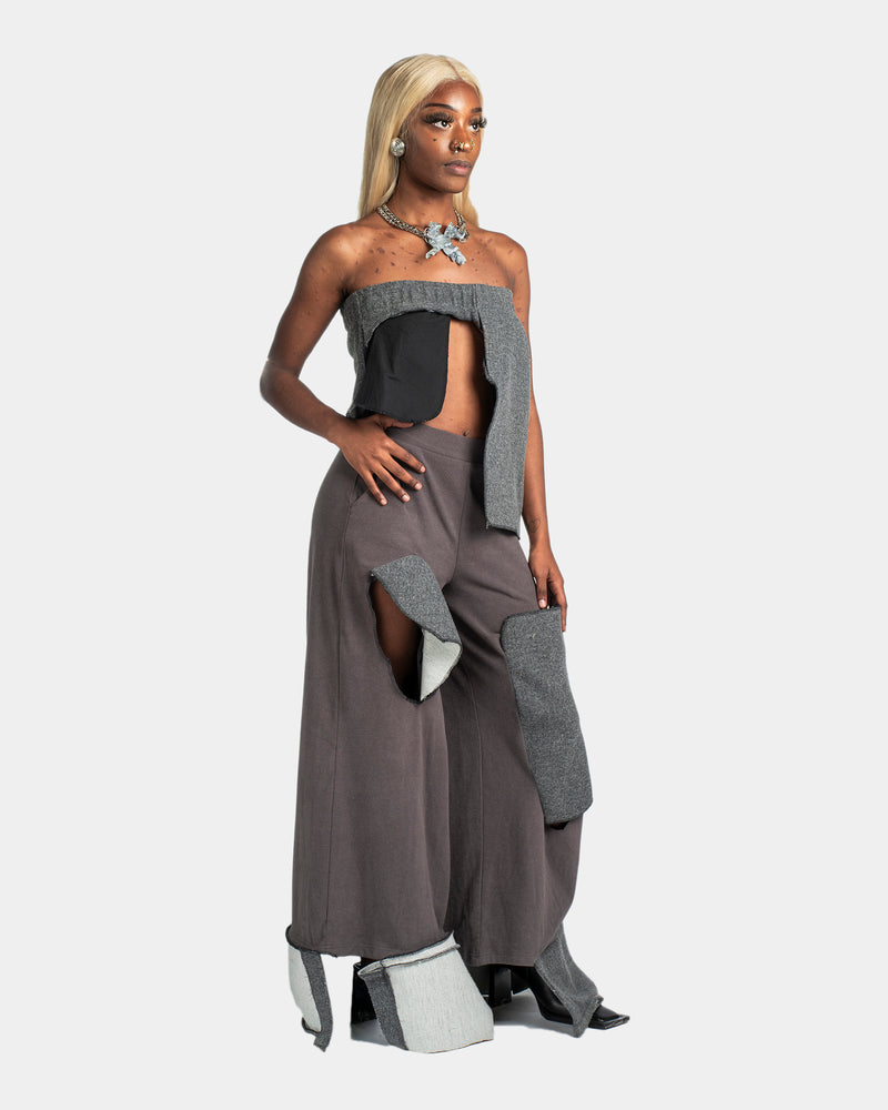 Multi Fabric Panelled Set