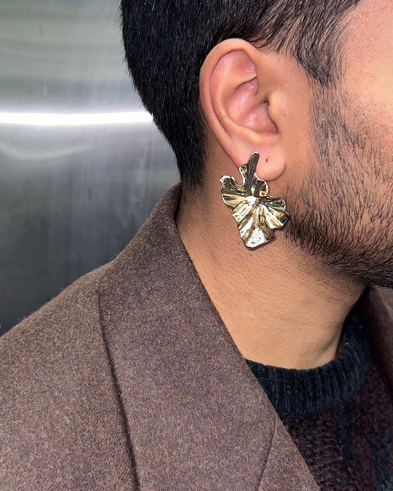 Gold Leaf Earrings
