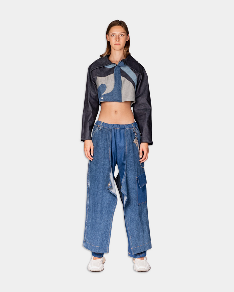 Upcycled Denim Pants