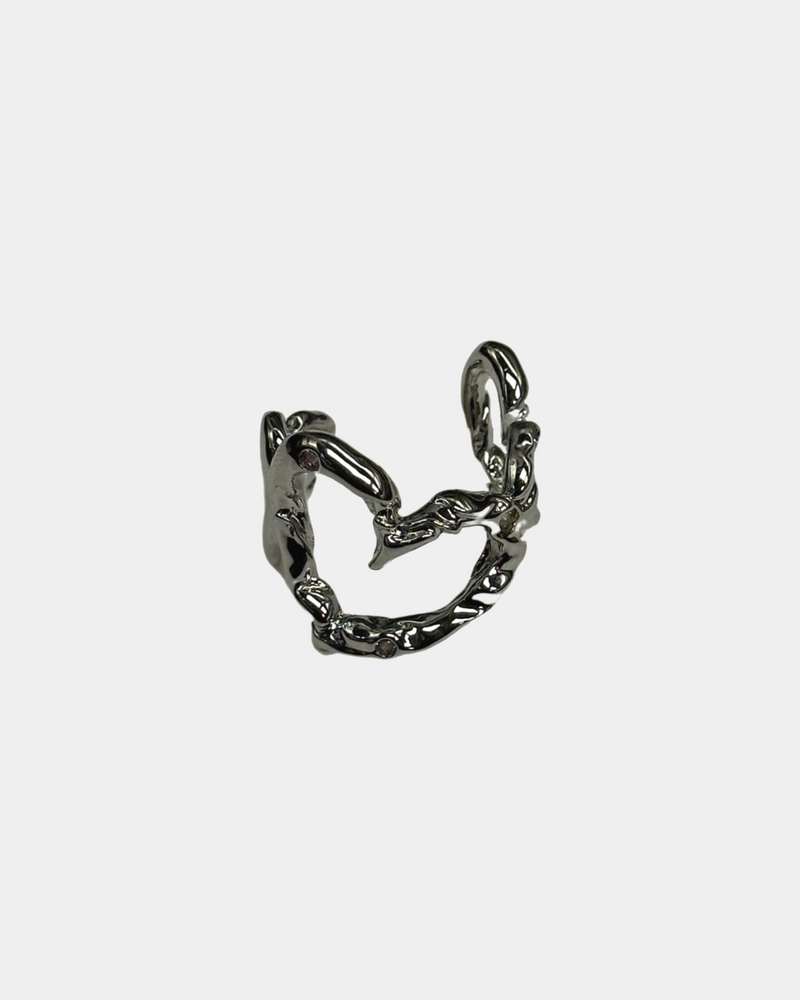 Silver Heart Ring
