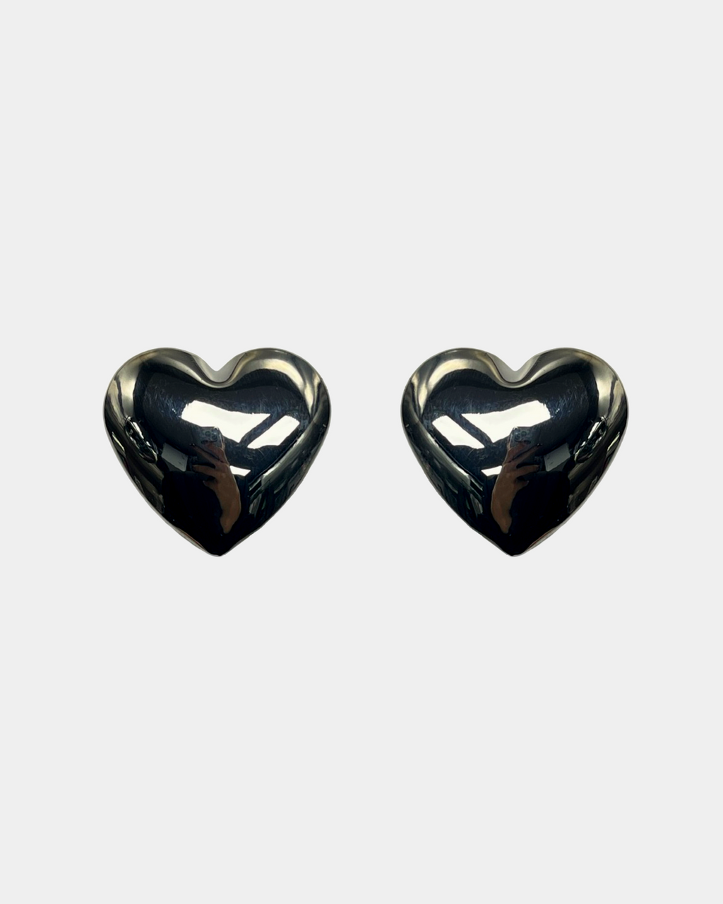 Silver Heart Earrings – U3