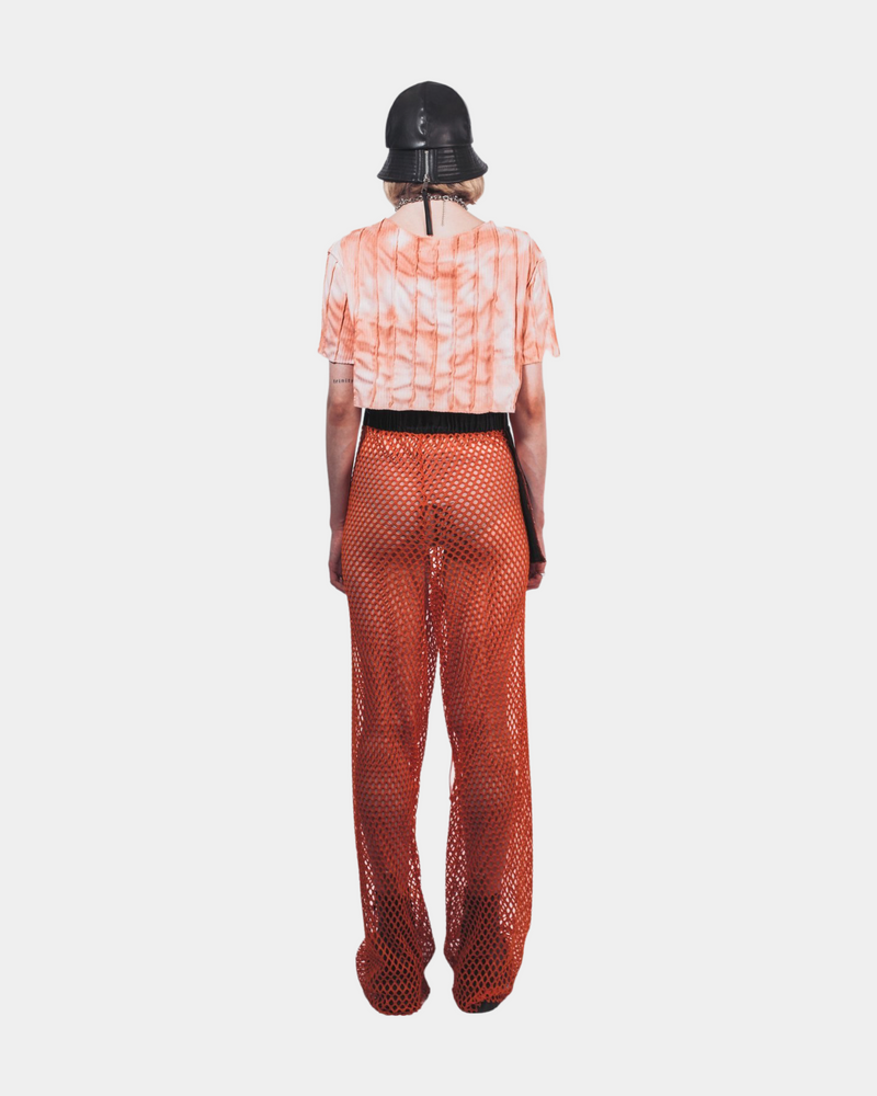 Orange Interlock Pants