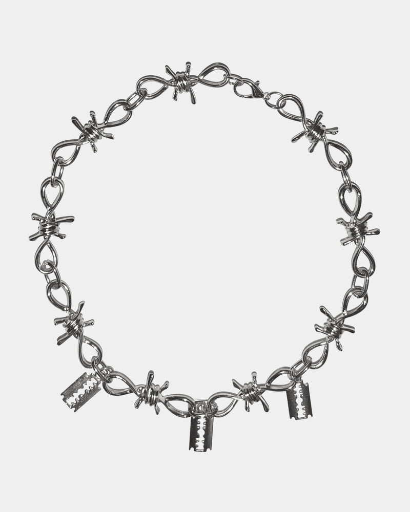 Barbed Wire 'Keep Out’ Necklace 1.2
