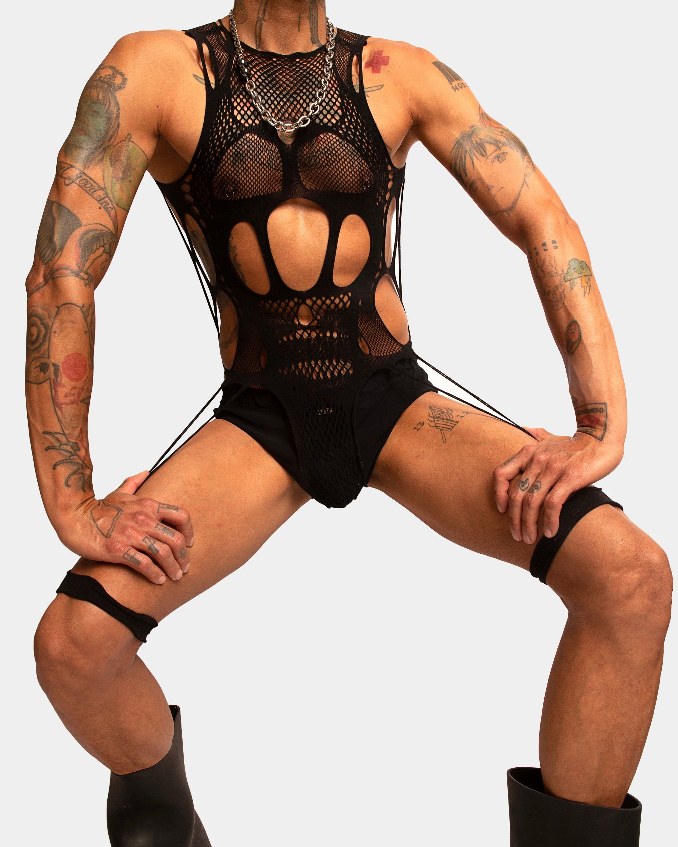 Black Trinity Bodysuit