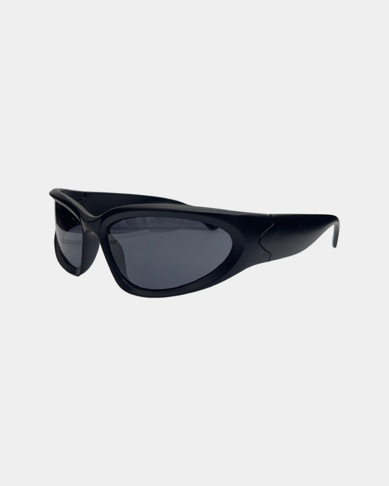 Black Oval Sunglasses