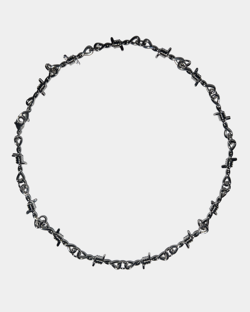 Barbed Wire 'Keep Out’ Necklace 1.1