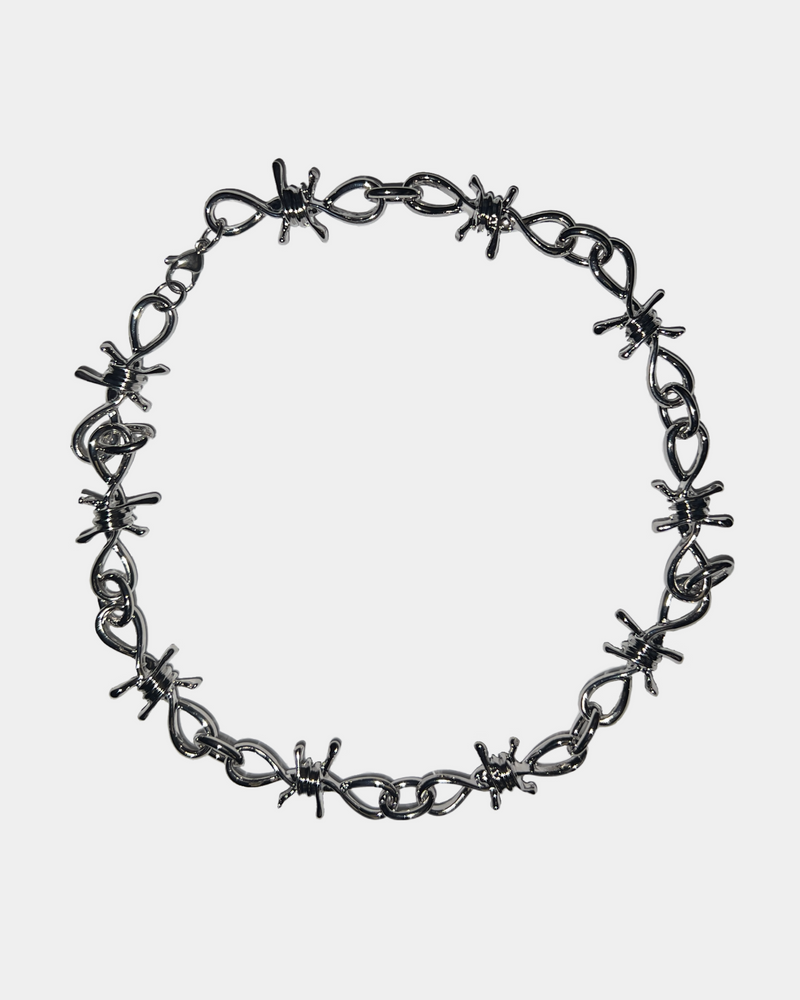 Barbed Wire 'Keep Out’ Necklace 1.0